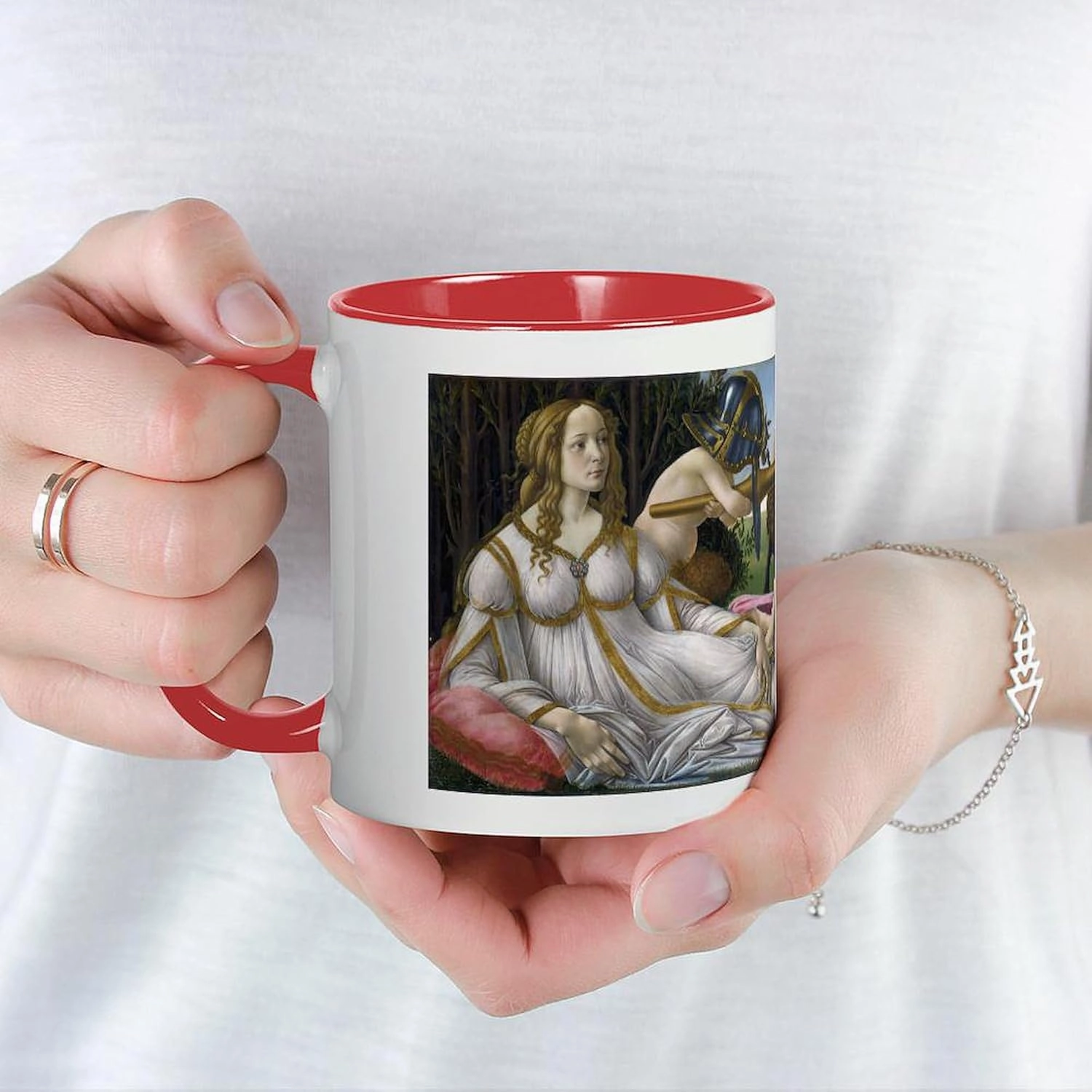 CafePress Venus And Mars (By Sandro Boticelli) Mugs 11 oz (325 ml) Ceramic Coffee Mug