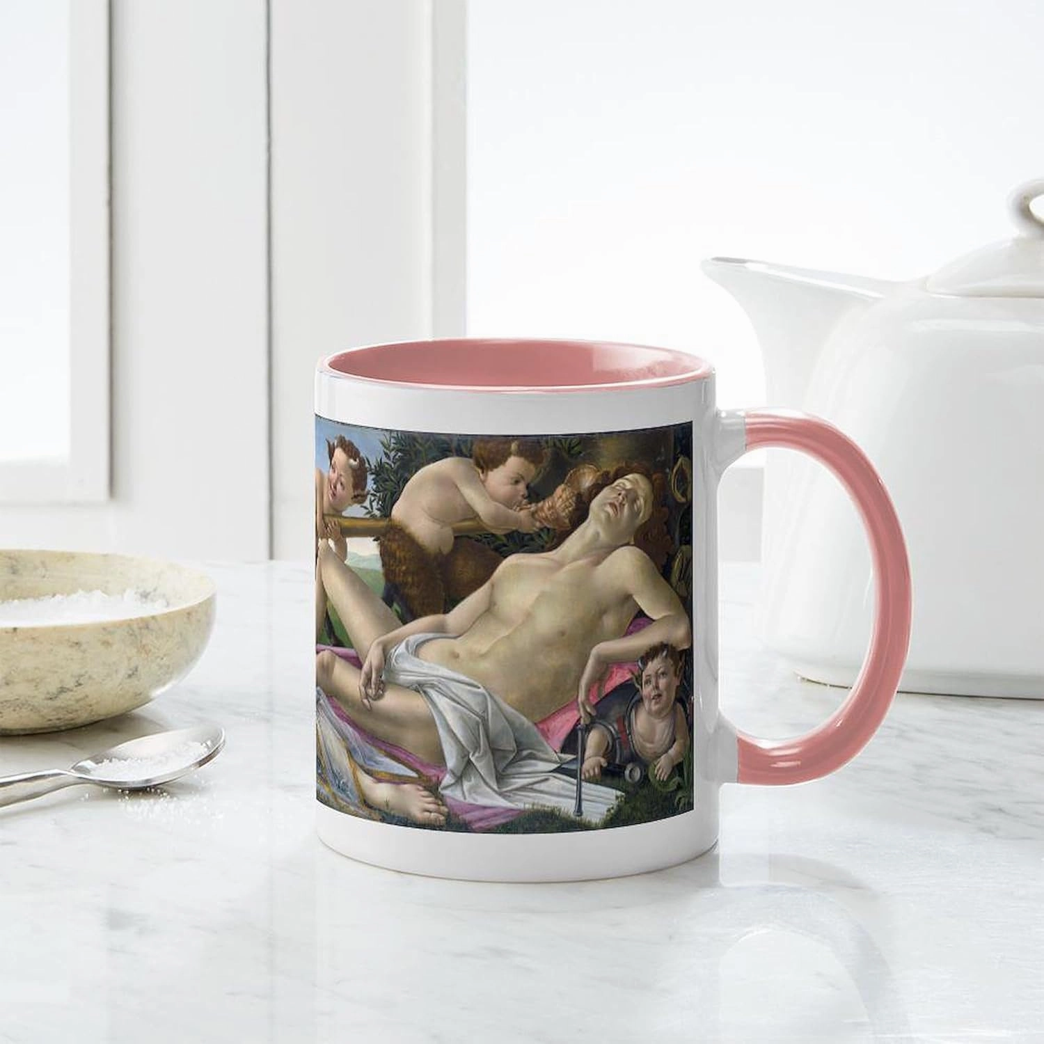 CafePress Venus And Mars (By Sandro Boticelli) Mugs 11 oz (325 ml) Ceramic Coffee Mug