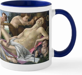 CafePress Venus And Mars (By Sandro Boticelli) Mugs 11 oz (325 ml) Ceramic Coffee Mug