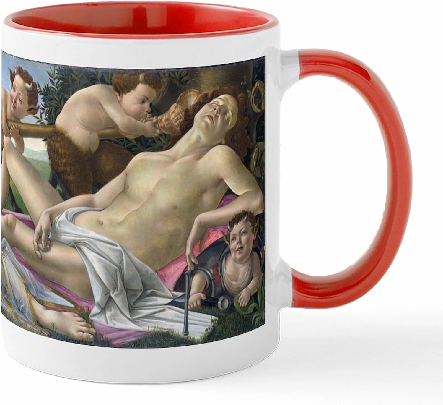 CafePress Venus And Mars (By Sandro Boticelli) Mugs 11 oz (325 ml) Ceramic Coffee Mug