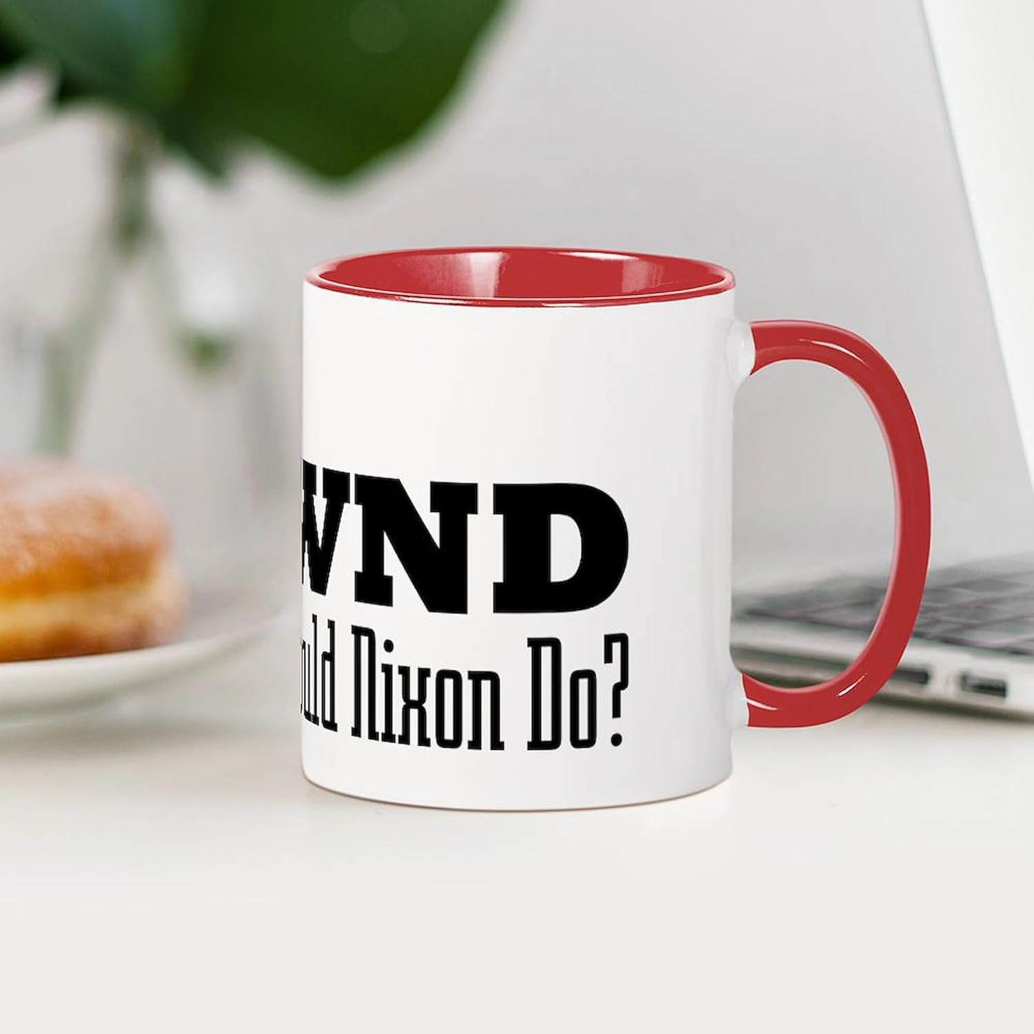 CafePress What Would Nixon Do Mug 11 oz (325 ml) Ceramic Coffee Mug