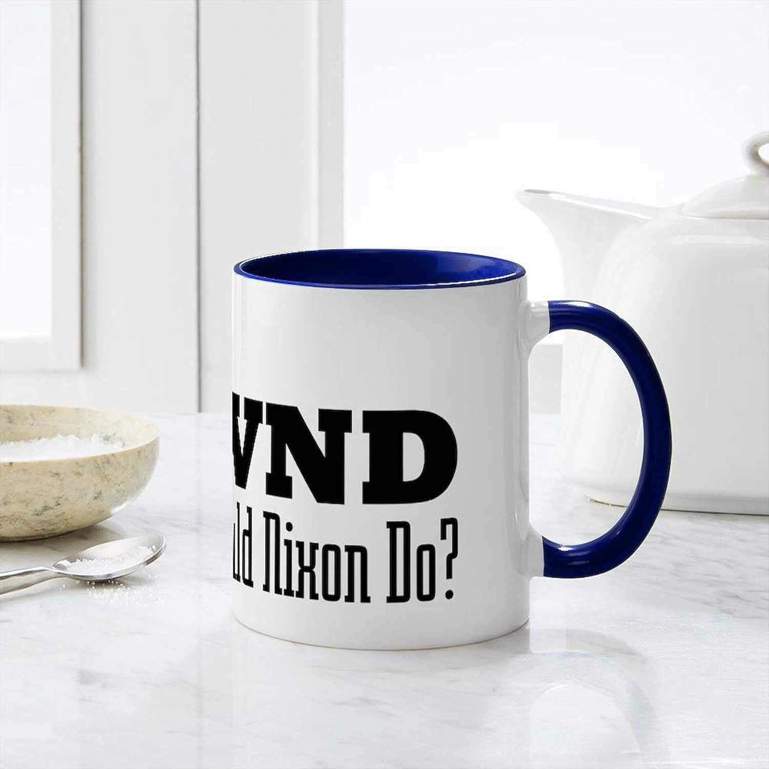 CafePress What Would Nixon Do Mug 11 oz (325 ml) Ceramic Coffee Mug