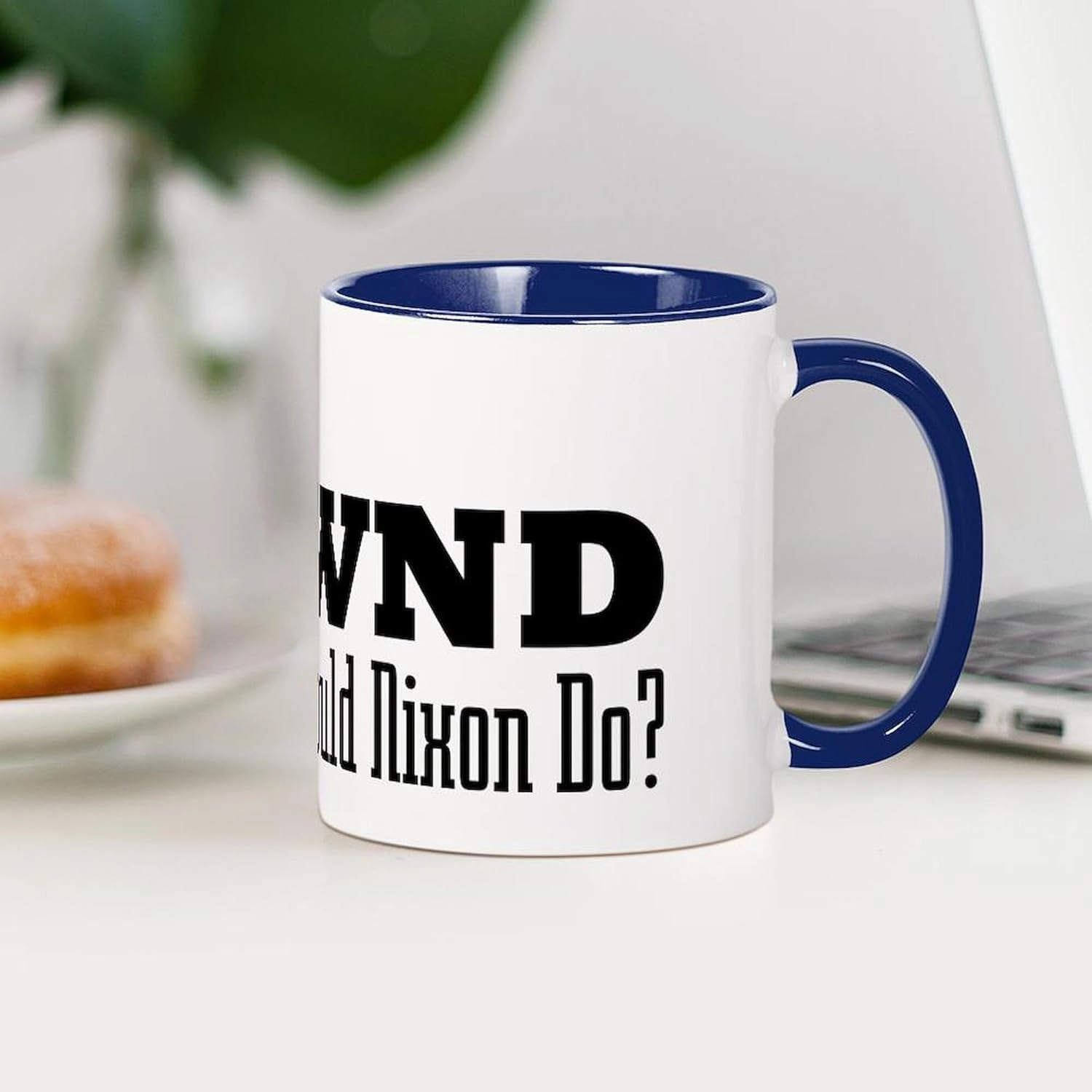 CafePress What Would Nixon Do Mug 11 oz (325 ml) Ceramic Coffee Mug