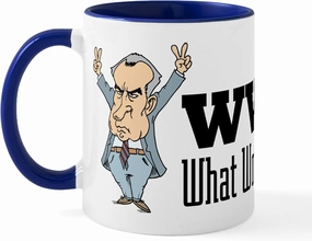CafePress What Would Nixon Do Mug 11 oz (325 ml) Ceramic Coffee Mug