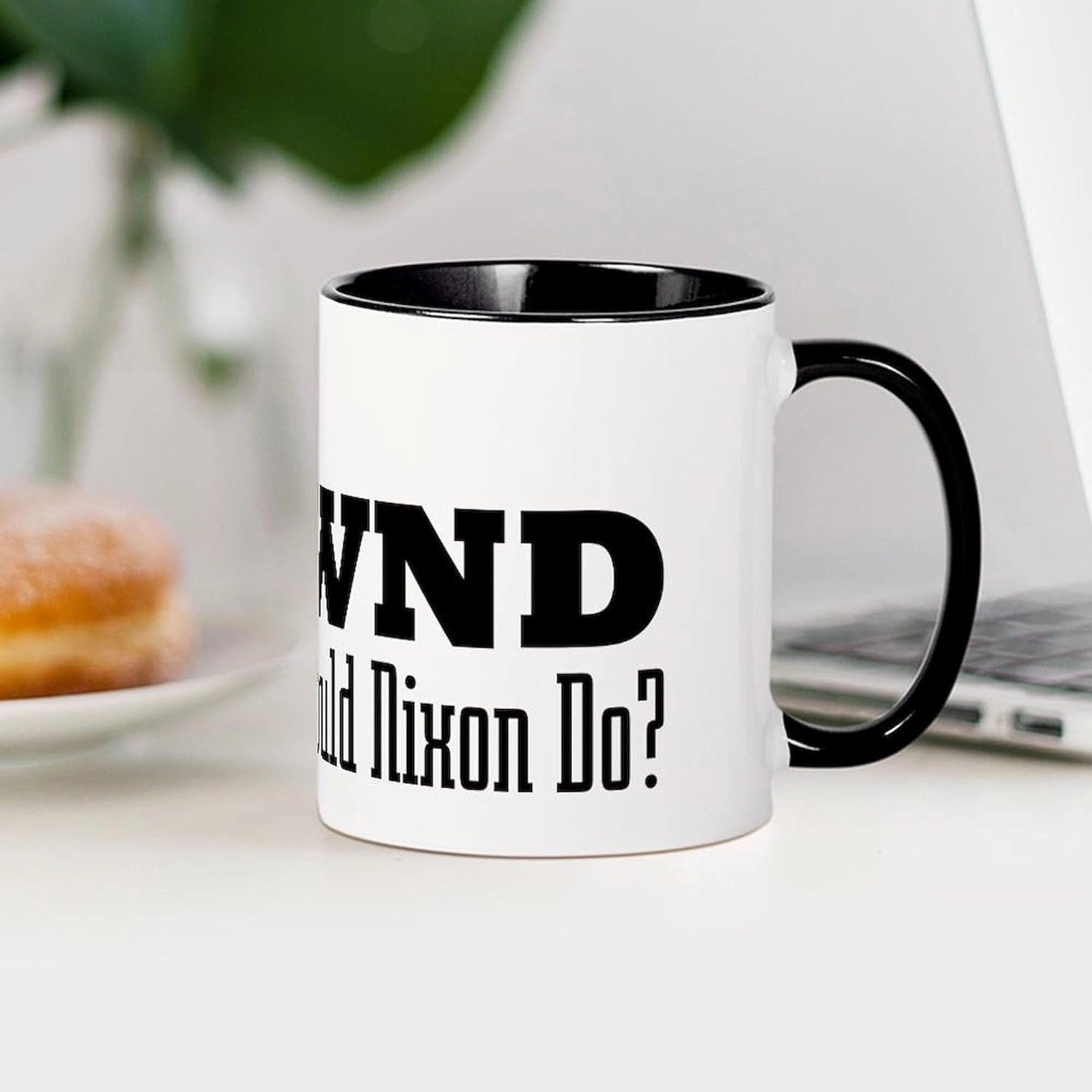 CafePress What Would Nixon Do Mug 11 oz (325 ml) Ceramic Coffee Mug