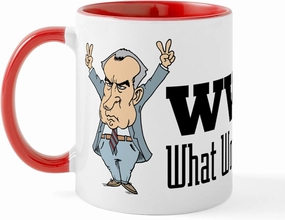 CafePress What Would Nixon Do Mug 11 oz (325 ml) Ceramic Coffee Mug