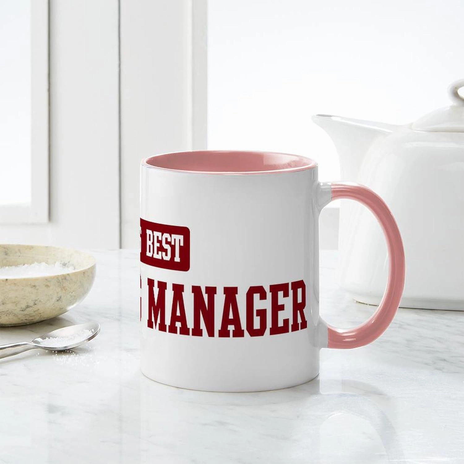 CafePress Worlds Best Marketing Manager Mug 11 oz (325 ml) Ceramic Coffee Mug