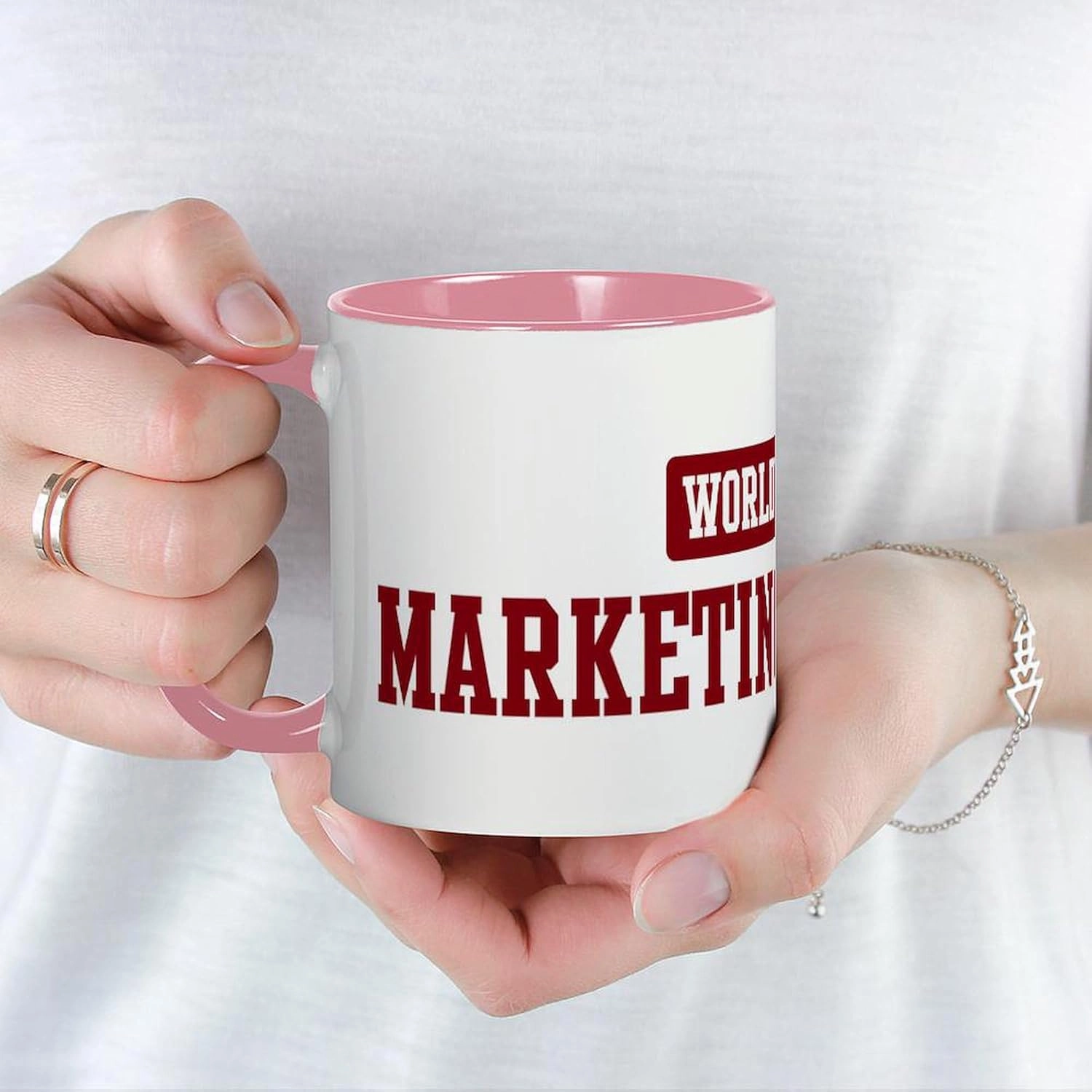 CafePress Worlds Best Marketing Manager Mug 11 oz (325 ml) Ceramic Coffee Mug