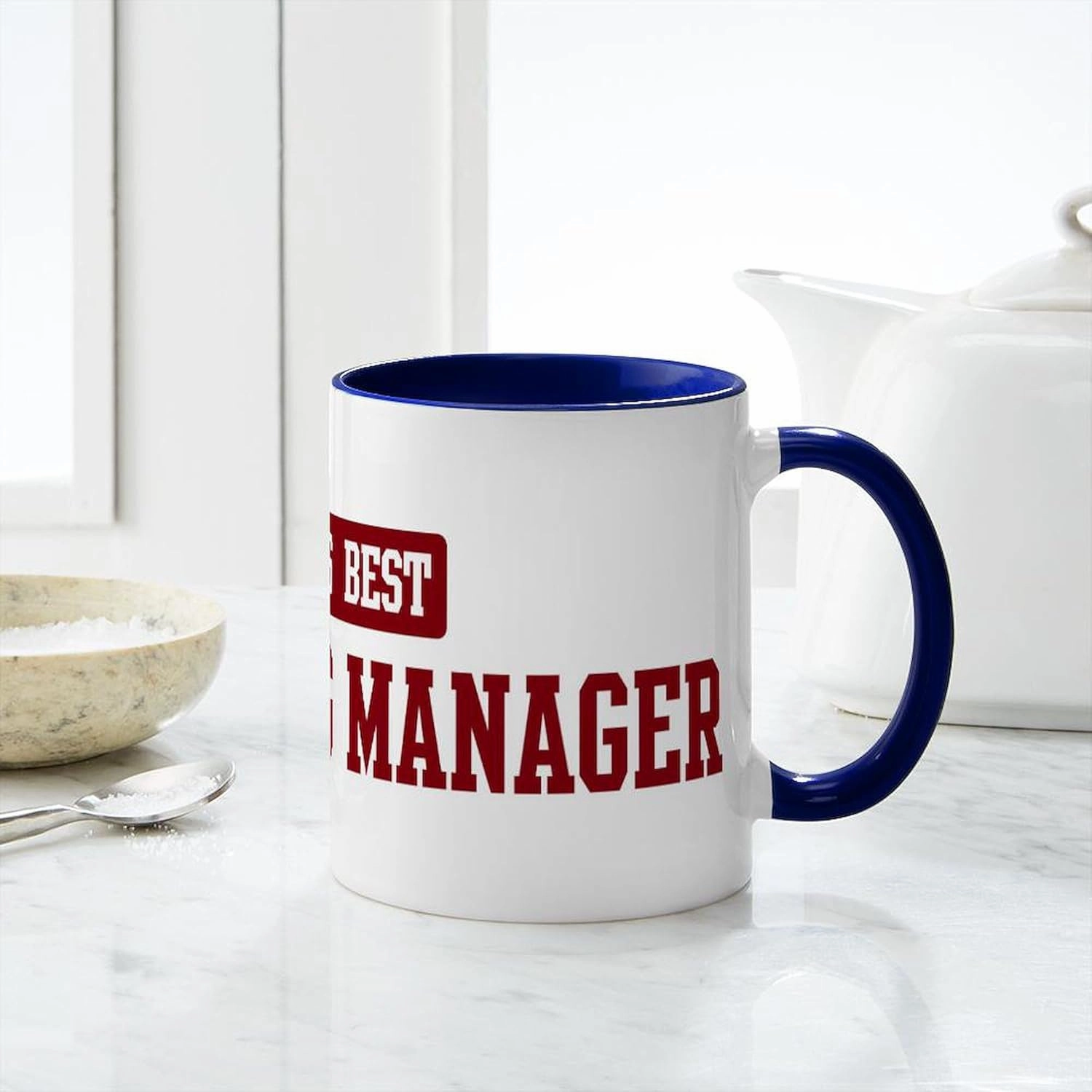 CafePress Worlds Best Marketing Manager Mug 11 oz (325 ml) Ceramic Coffee Mug
