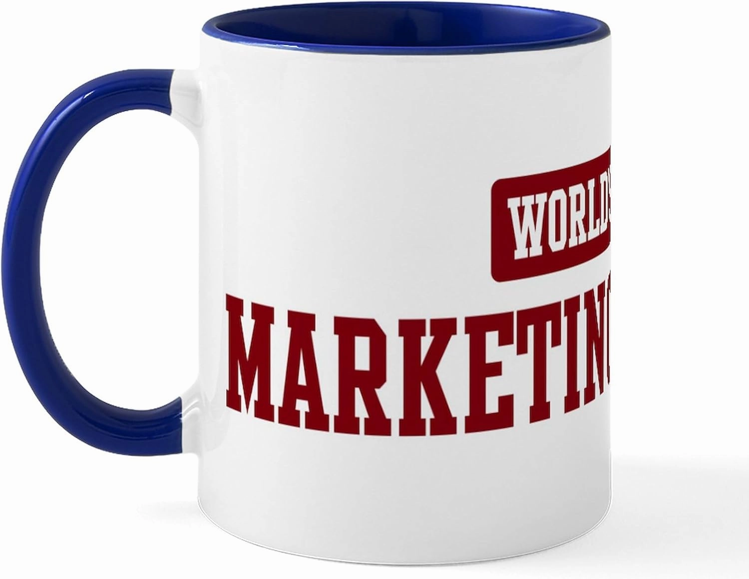 CafePress Worlds Best Marketing Manager Mug 11 oz (325 ml) Ceramic Coffee Mug