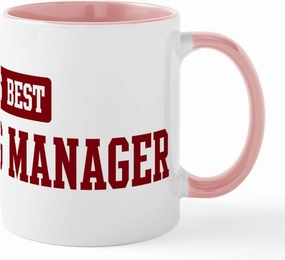 CafePress Worlds Best Marketing Manager Mug 11 oz (325 ml) Ceramic Coffee Mug