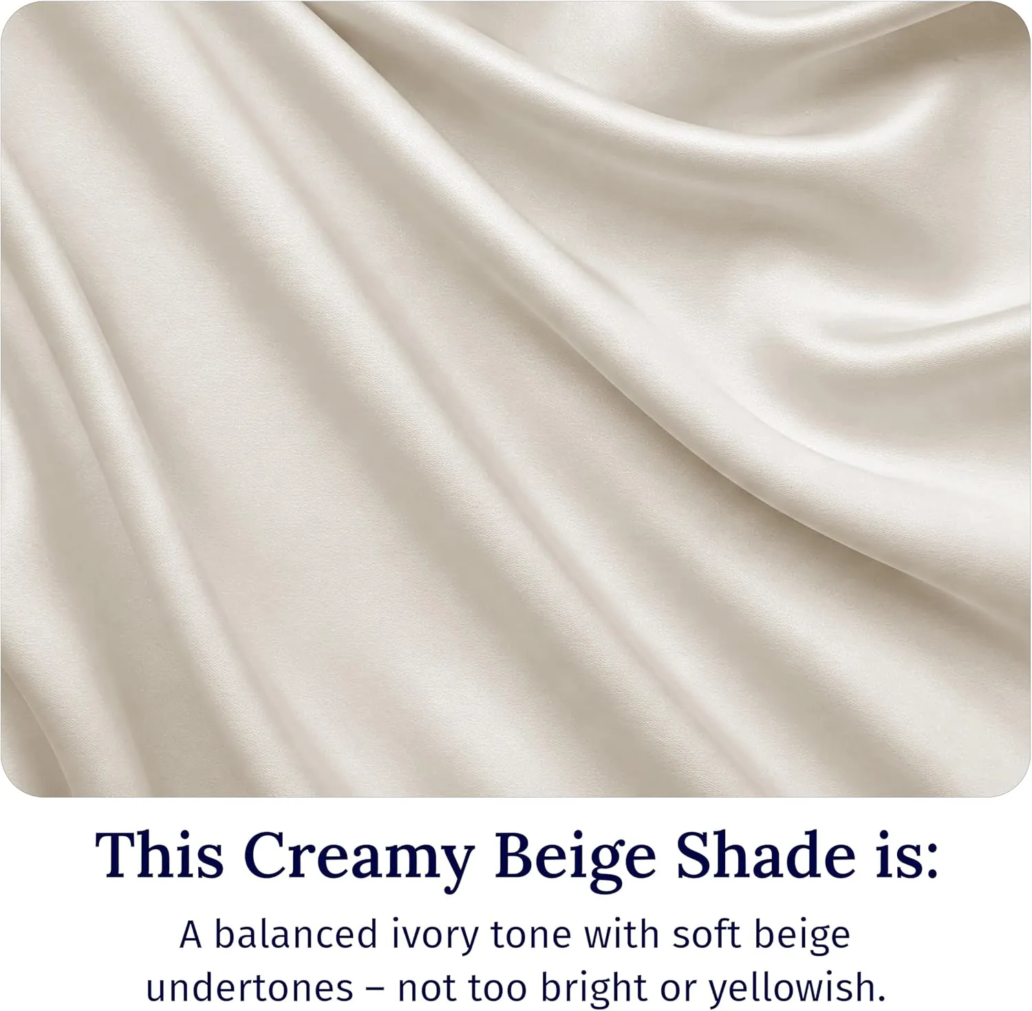California Design Den Luxury Queen Size Fitted Sheet Only - 100% Cotton, 600 Thread Count, Soft Deep Pocket Bottom Fitted Sheet, Sateen, Hotel Quality, Featuring Footside Indicator - Creamy Beige