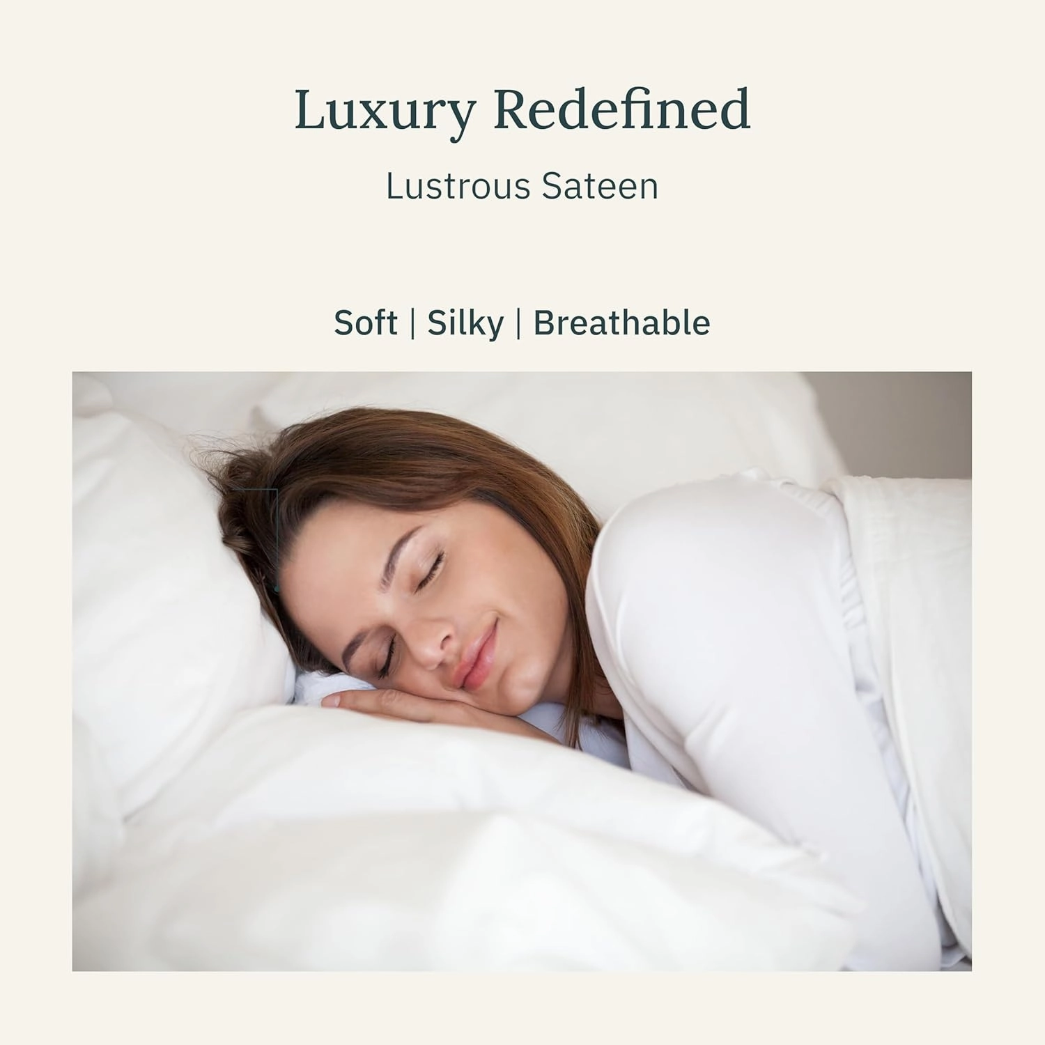 California Design Den Certified Luxury 100% Egyptian Cotton Sheets Set - California King Sheets Deep Pocket Set, Sateen Weave, Soft and Durable Luxury Bedding, Ideal for Hot Sleepers - Beige