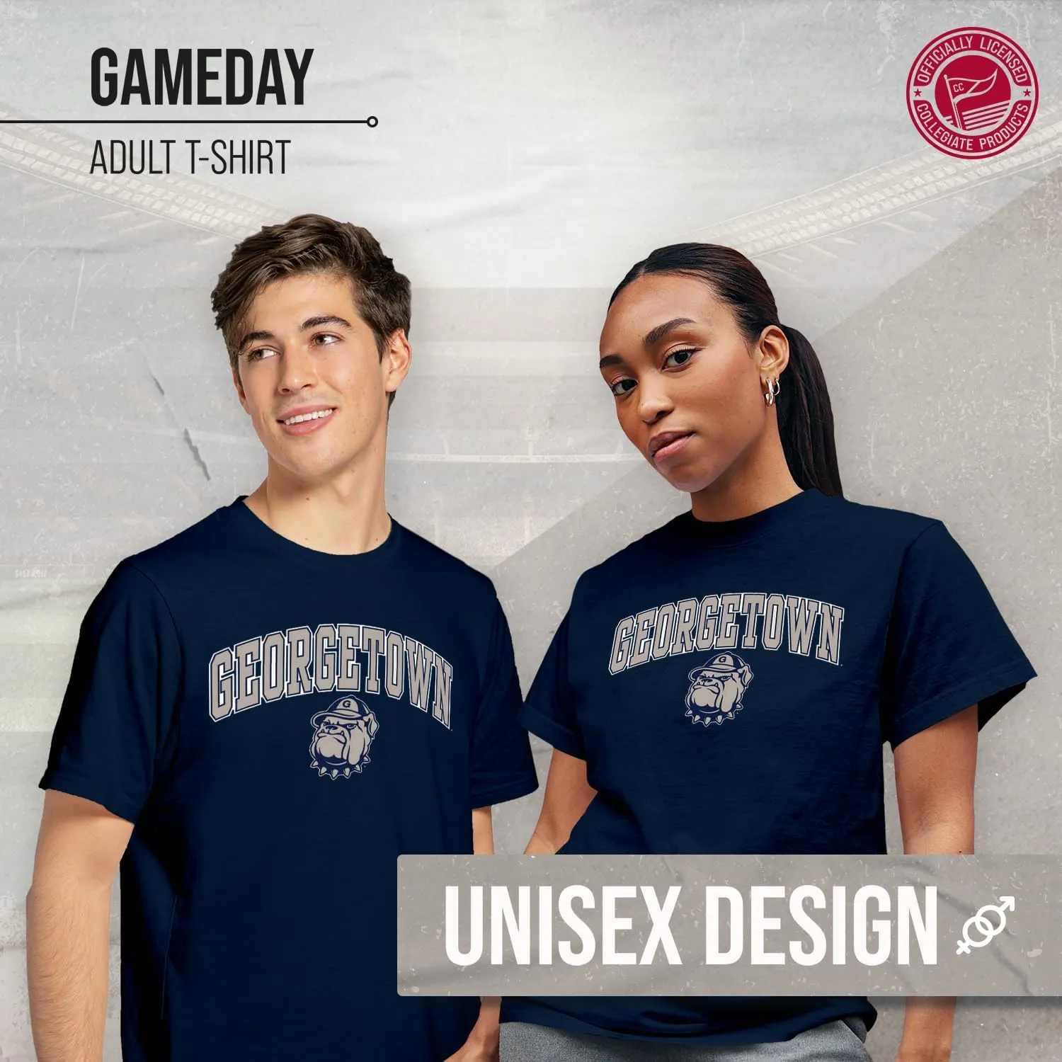 Campus Colors NCAA Adult Gameday Cotton T-Shirt
