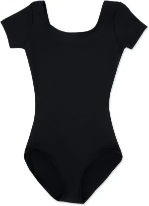 Capezio girls Short Sleeve Leotard - Girls