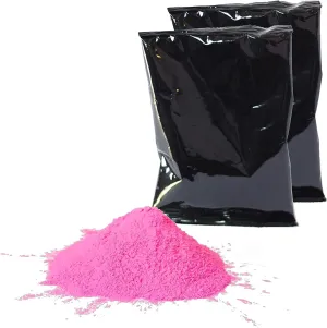 Chameleon Colors Pink Gender Reveal Powder - Blackout Kit - Two 1 lb Bags - Vibrant Pink Color - Powder for Baby Girl Gender Reveal - Color Not Visible Through Bag - Easy Cleanup - Non-Toxic