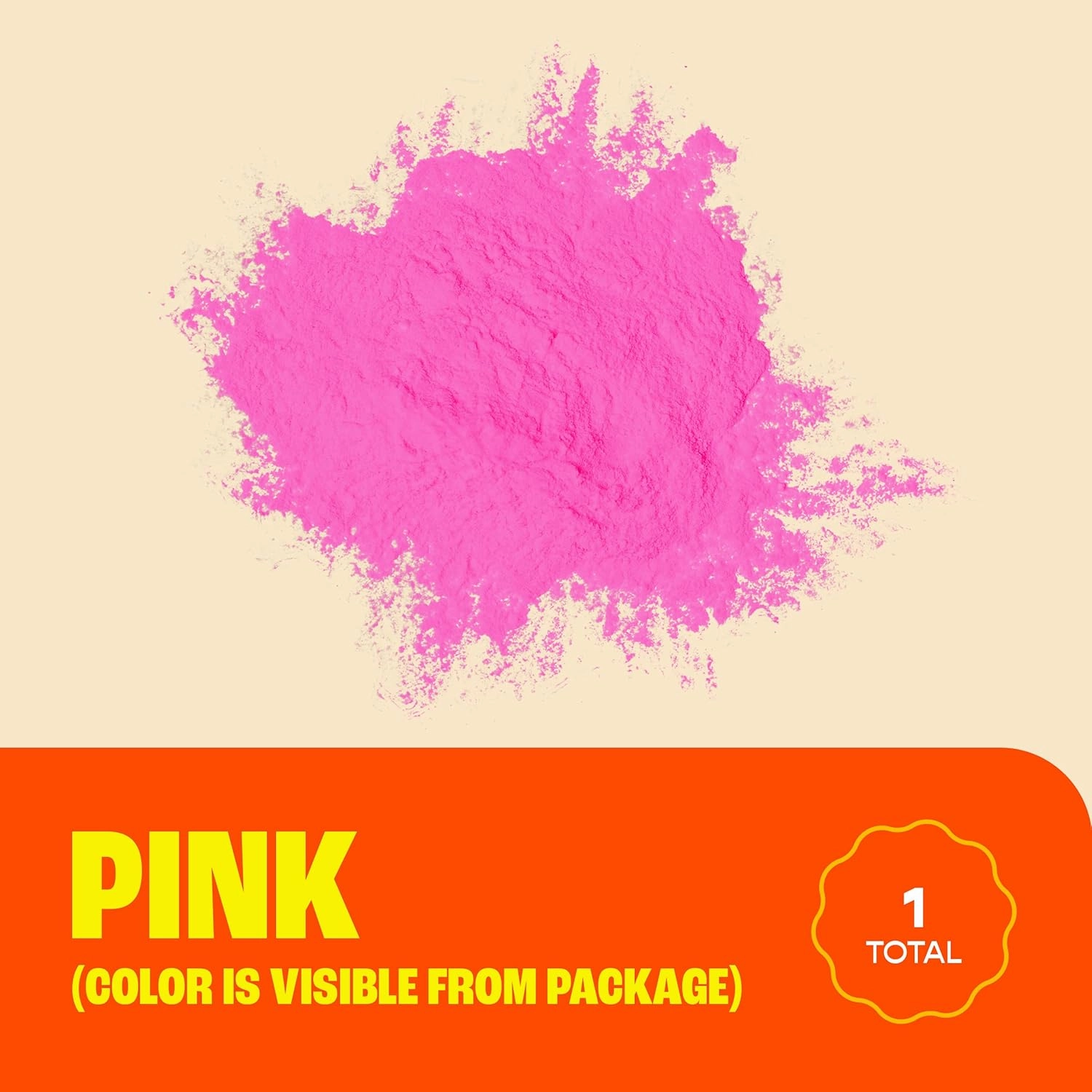 Chameleon Colors Pink Gender Reveal Powder Bags - 70g Bags - 10 Pack - Perfect for Parties - Vibrant Pink Color - Powder for Baby Girl Gender Reveal - Easy-Open Bags - Easy Cleanup - Non-Toxic