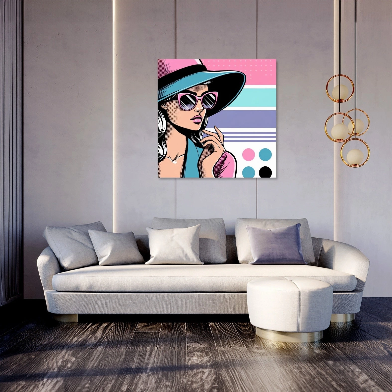 Chic Glamour Canvas
