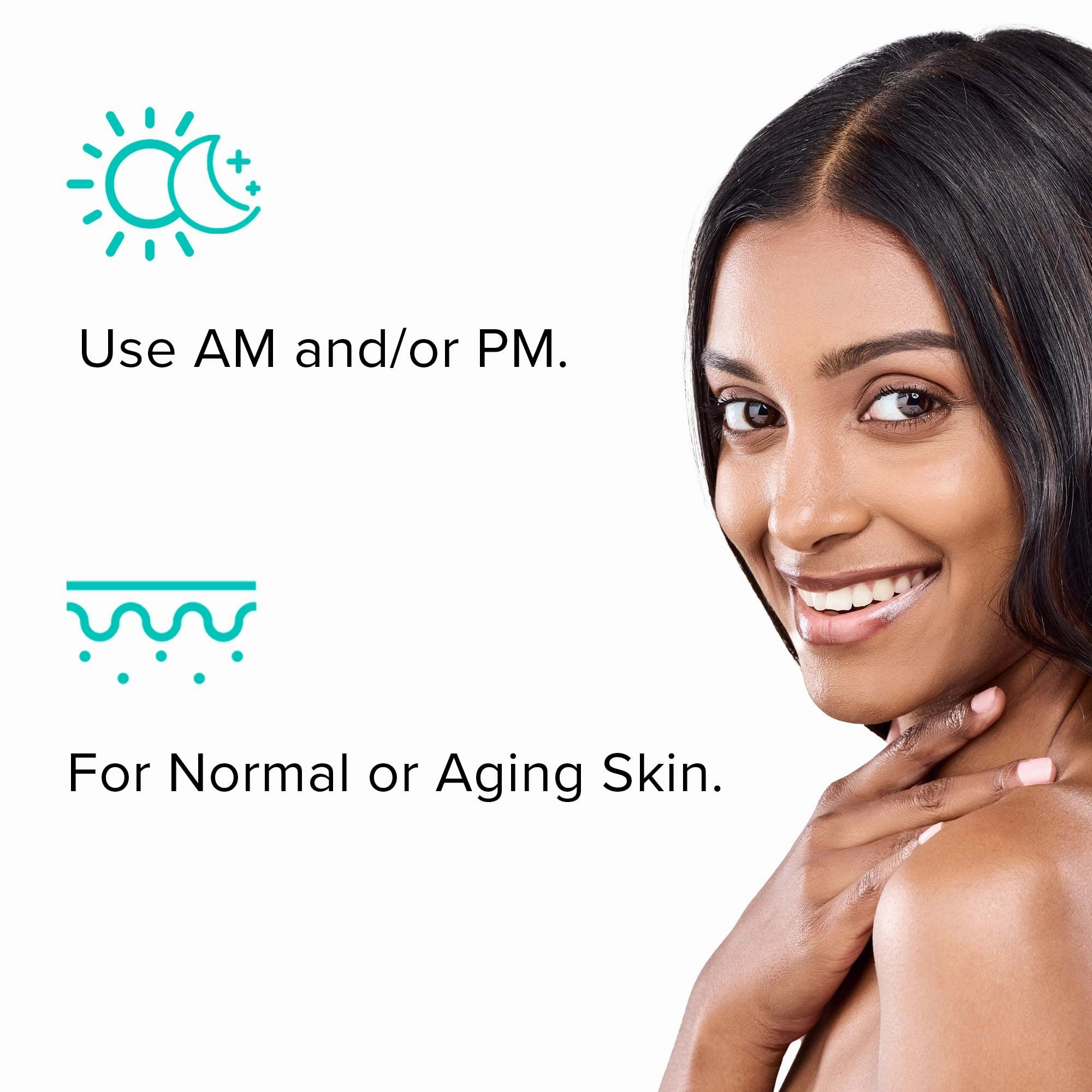 ClarityRx Get Balanced Probiotic Hydrating Face Serum, Natural Plant-Based Skin-Balancing Treatment with Hyaluronic Acid & Antioxidants for Normal & Aging Skin (1 fl oz)