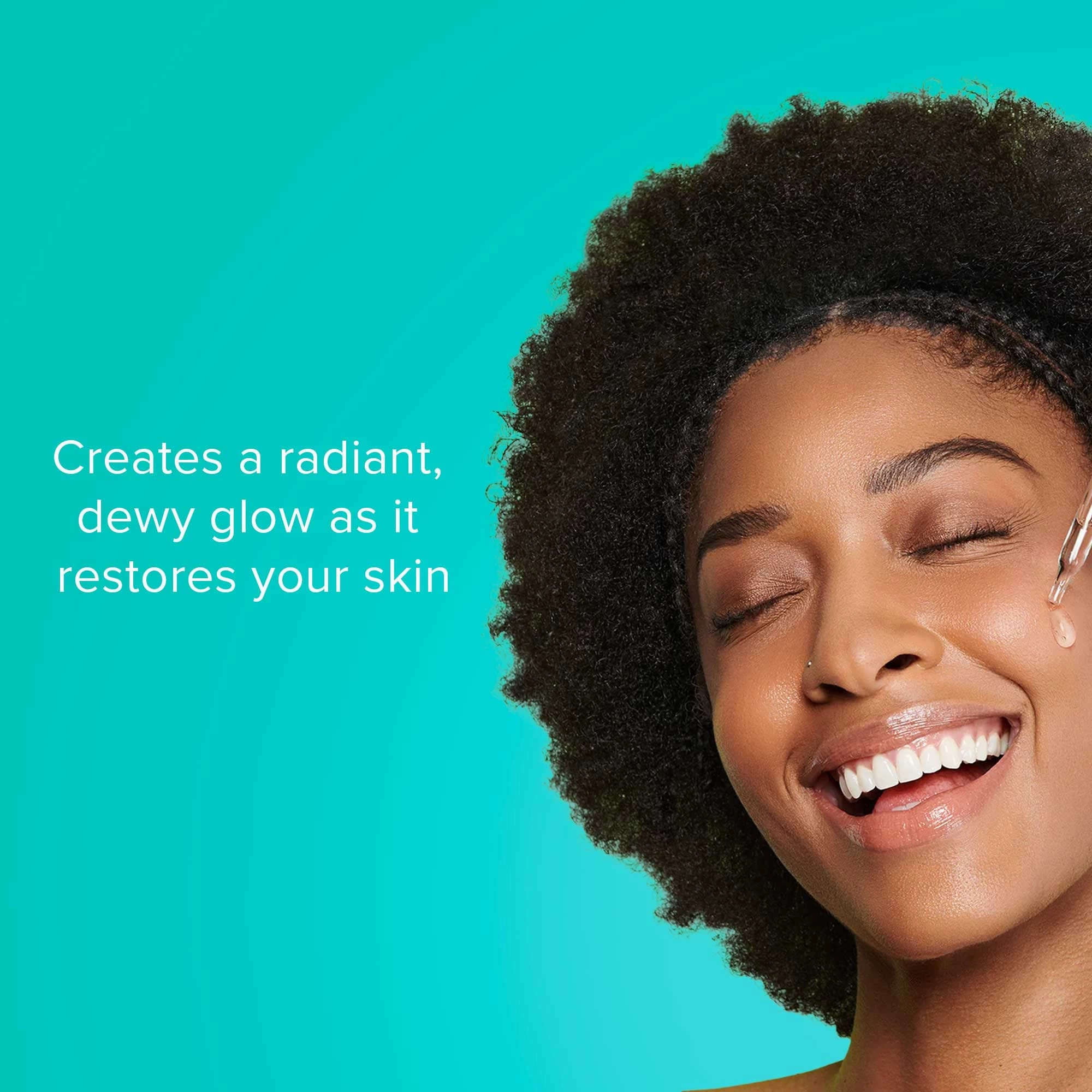 ClarityRx Get Balanced Probiotic Hydrating Face Serum, Natural Plant-Based Skin-Balancing Treatment with Hyaluronic Acid & Antioxidants for Normal & Aging Skin (1 fl oz)