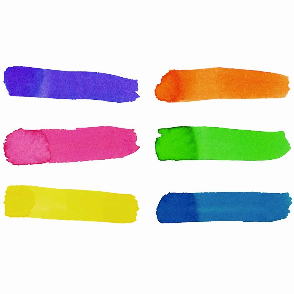 Colorations - LWPACK Liquid Watercolor Paint, 4 fl oz, Set of 6, Non-Toxic, Painting, Kids, Craft, Hobby, Fun, Water Color, Posters, Cool Effects, Versatile, Gift