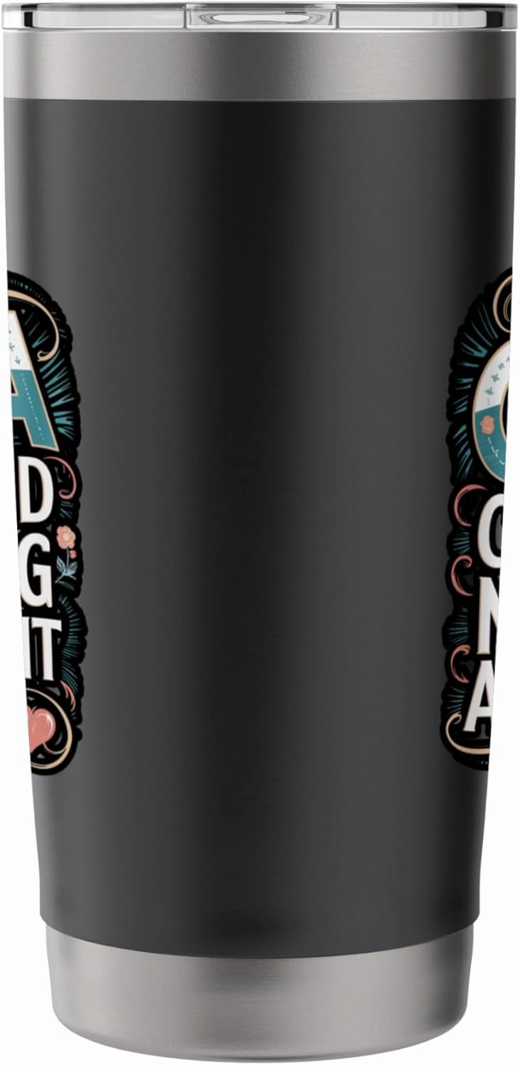 Colorful CNA Leopard Cow Print Design Stainless Steel Insulated Tumbler