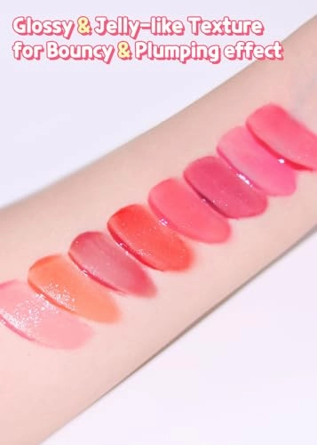 COLORGRAM Juicy Drop Tint 06 Nice Plum | Juicy Lip Gloss, Glowing Lip Stain with Fruity Colors, Buildable & Blendable, Highly Pigmented