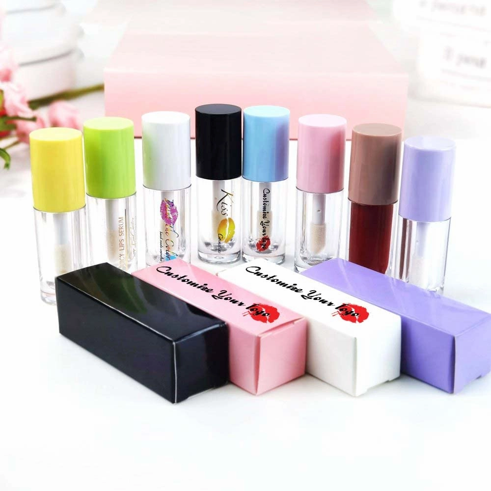 COSIDEA 14pcs Empty 6ml Big Brush Chunky Lip Gloss Tubes for DIY Lip Gloss, Silver Lipgloss Containers