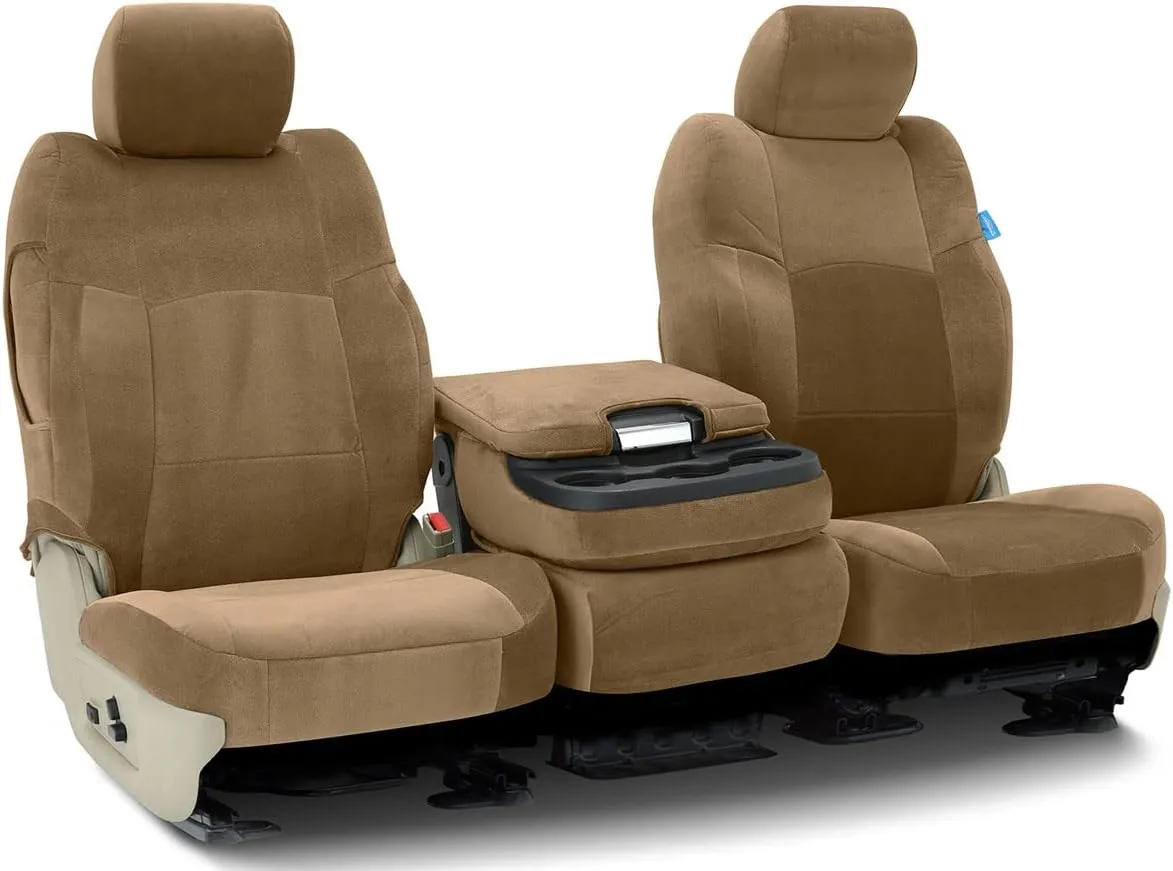 Coverking Velour Beige, Front 50/50 Seats for 2017-2019 Honda CR-V Model