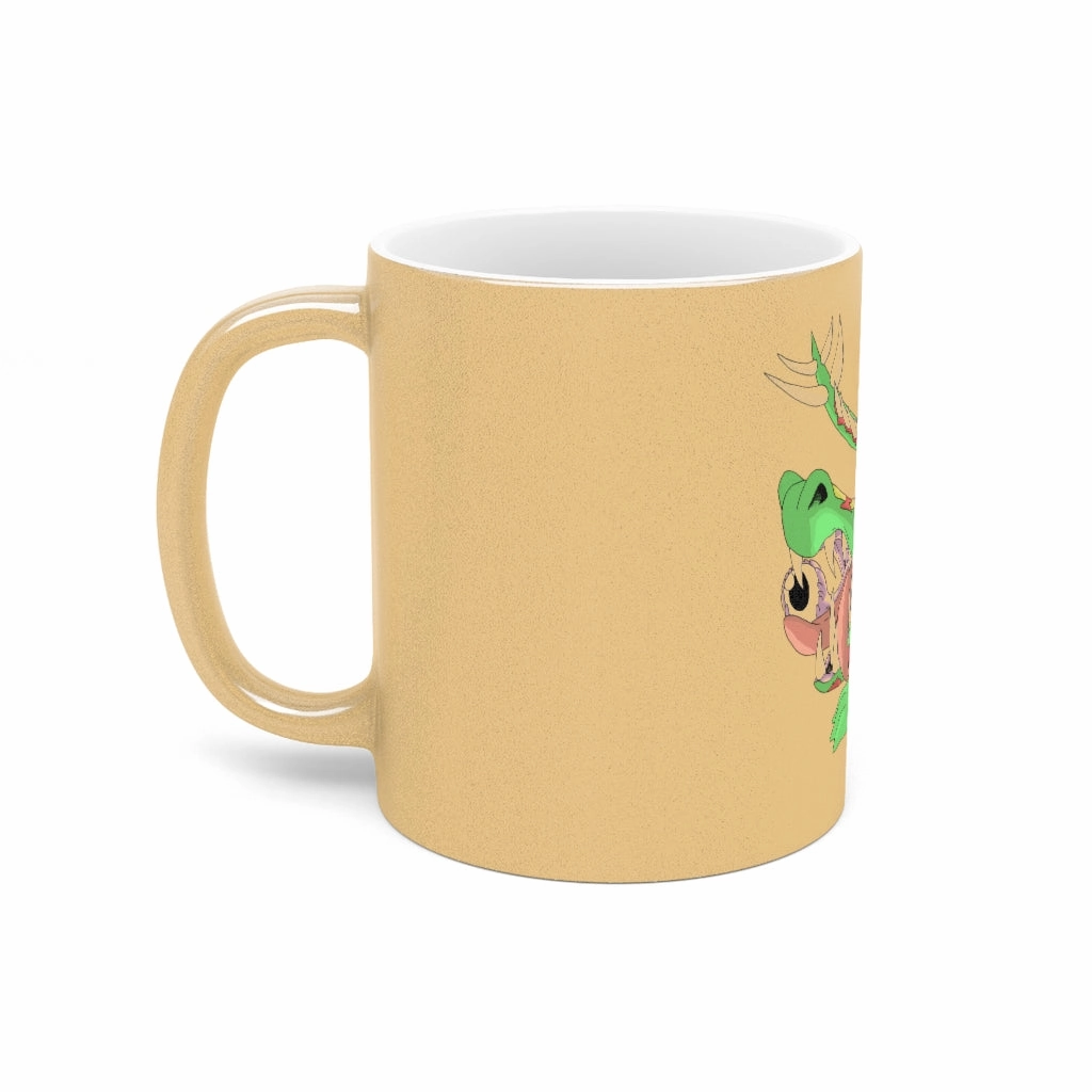 Crawnawsome Metallic Mug (Silver / Gold)