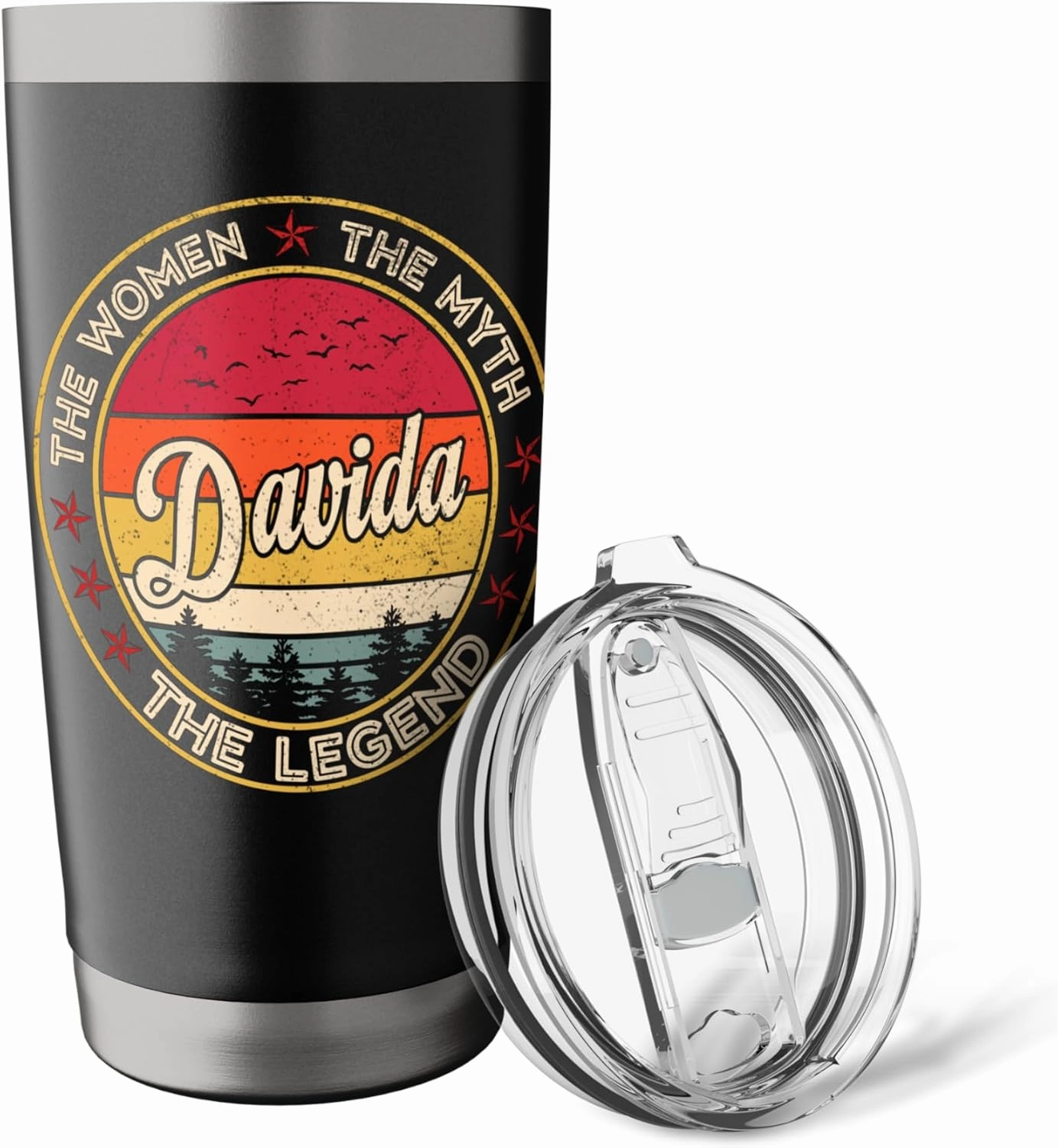 Davida The Women The Myth The Legend Stainless Steel Insulated Tumbler