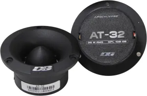Deaf Bonce Apocalypse Pair of 3" 35W RMS 4-ohm Tweeters/AT-32