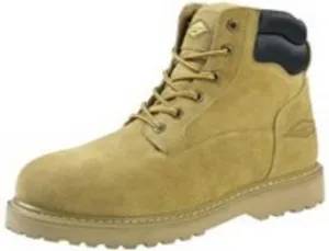 Diamondback 1-8 Hiker Work Boot, 8 in, Unisex, Beige, Suede Leather