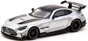 Diecast Model Car Collectibles Compatible with Tarmac Works 1:64 Mercedes-Benz AMG GT Black Series Silver Metallic T64G-042-SL