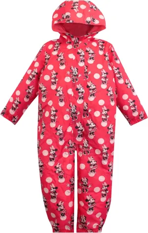 Disney Girls Puddle Suit Minnie Mouse