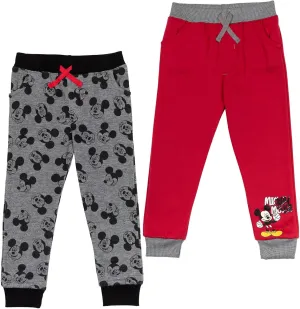 Disney Mickey Mouse Cars Lion King Toy Story 2 Pack Pants Infant to Big Kid Sizes (12 Months - 10-12)