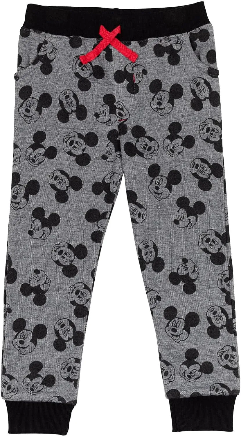 Disney Mickey Mouse Cars Lion King Toy Story 2 Pack Pants Infant to Big Kid Sizes (12 Months - 10-12)