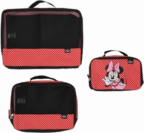 Disney Minnie Mouse 3-Piece Packing Cube Set
