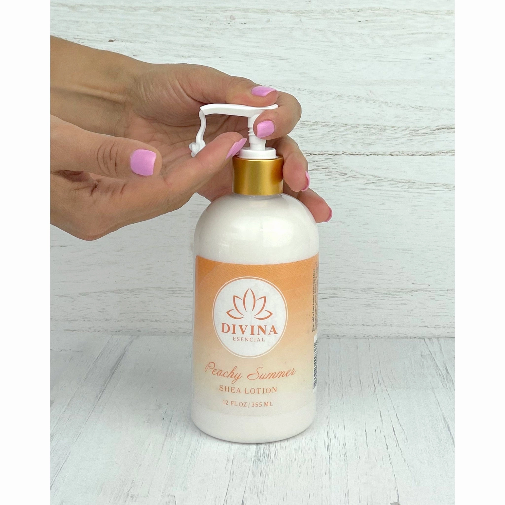 Divina Esencial Hand Soap & Shea Lotion Peachy Summer 2-Piece Set