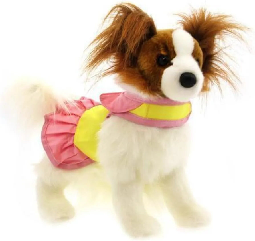 Doggles Dog Harness Dress, Yellow, XX Smalll