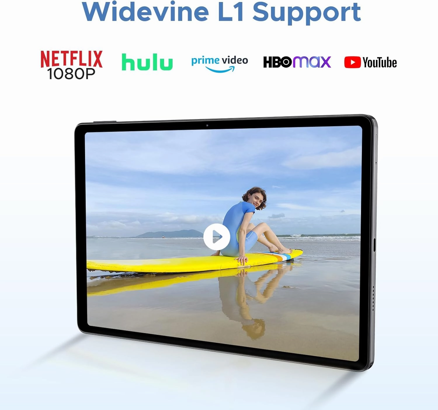 DOOGEE U11 Pro Android 15 Tablet, 11 inch Tablet,30GB 256GB/2TB TF Octa-Core,90Hz Display, 8580mAh, Netflix 1080P, Bluetooth 5.0 5G WiFi,Widevine L1,13MP 5MP, Face ID/OTG