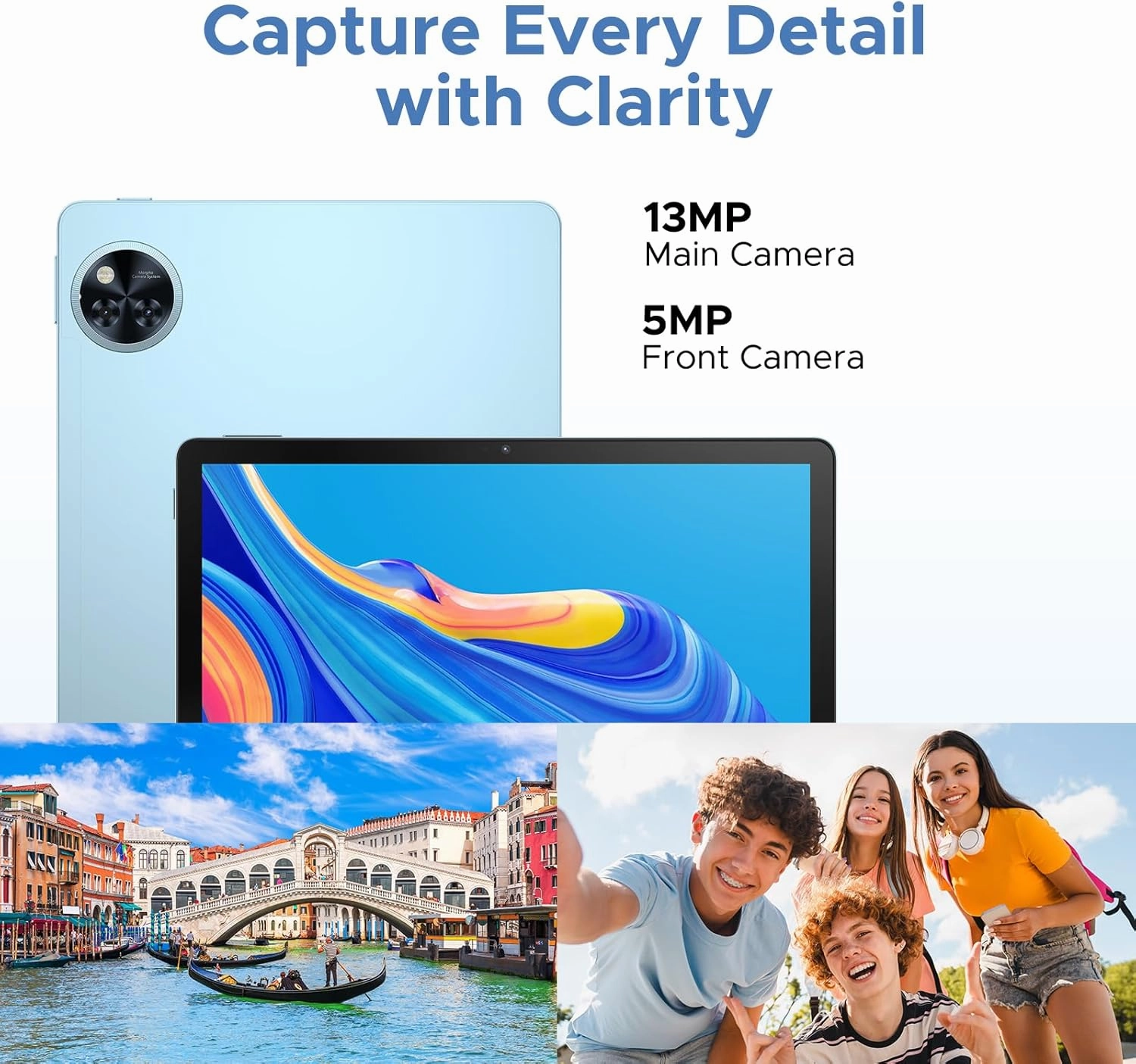 DOOGEE U11 Pro Android 15 Tablet, 11 inch Tablet,30GB 256GB/2TB TF Octa-Core,90Hz Display, 8580mAh, Netflix 1080P, Bluetooth 5.0 5G WiFi,Widevine L1,13MP 5MP, Face ID/OTG