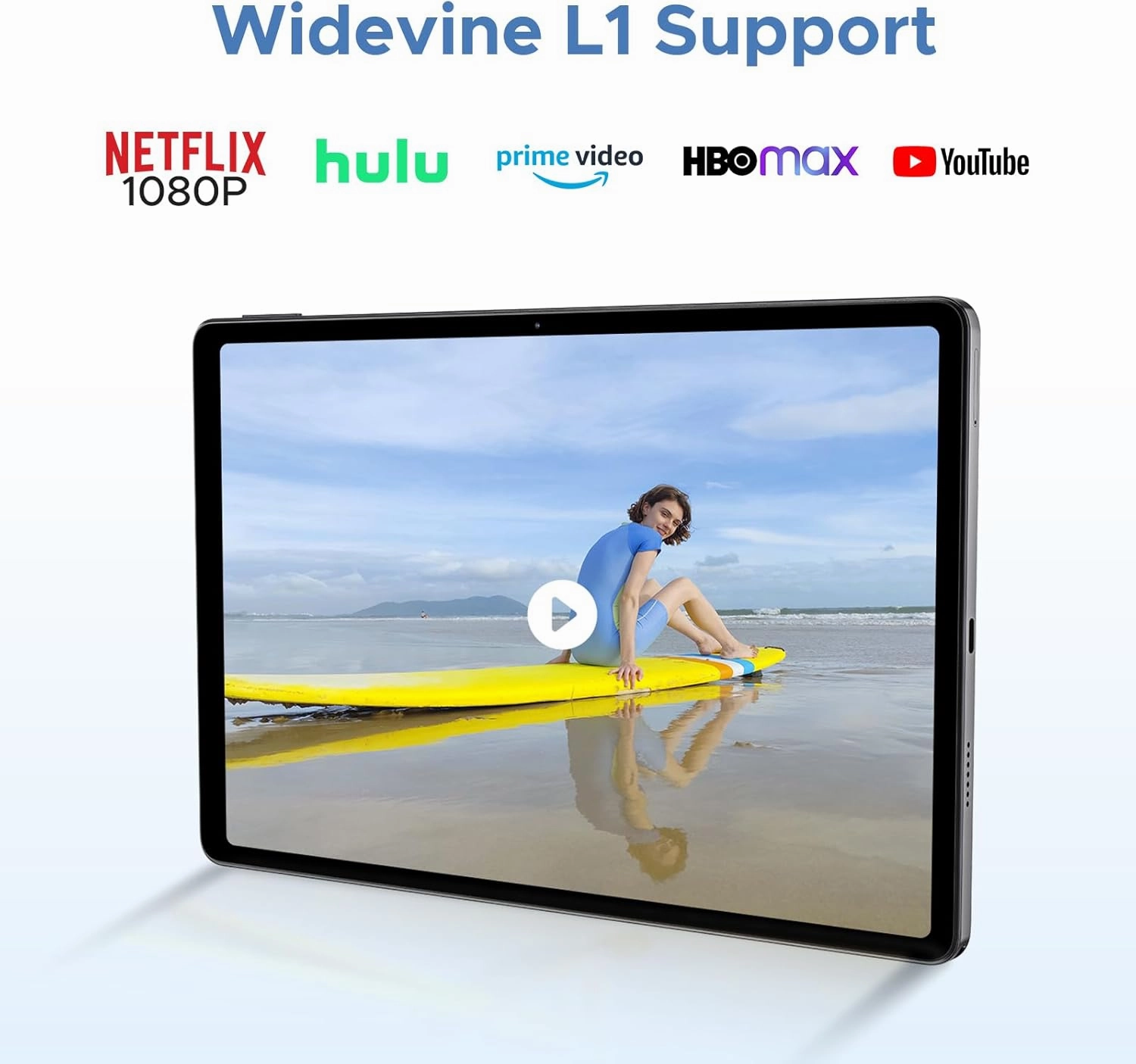 DOOGEE U11 Pro Android 15 Tablet, 11 inch Tablet,30GB 256GB/2TB TF Octa-Core,90Hz Display, 8580mAh, Netflix 1080P, Bluetooth 5.0 5G WiFi,Widevine L1,13MP 5MP, Face ID/OTG