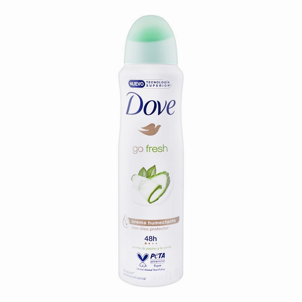 Dove Go Fresh Cucumber & Green Tea Anti-Transparent Deodorant Spray | Dove | For Women