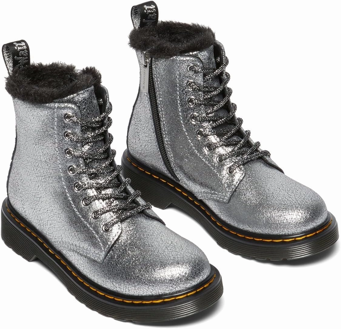 Dr. Martens Unisex-Child 1460 Serena Junior (Little Big Kid) Ankle Boot