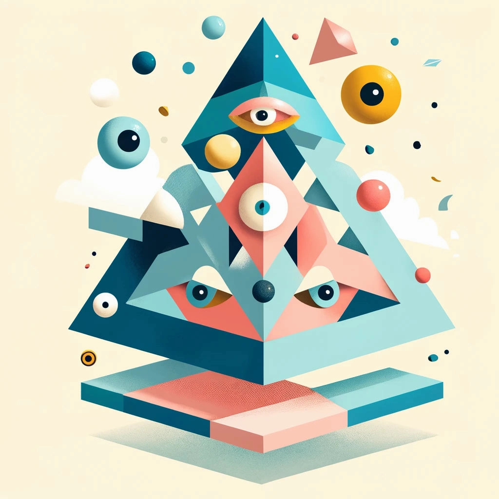 Dreamscape Pyramid Canvas