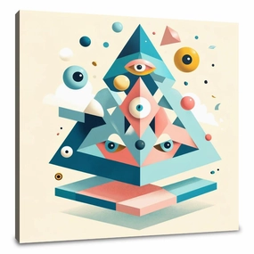 Dreamscape Pyramid Canvas