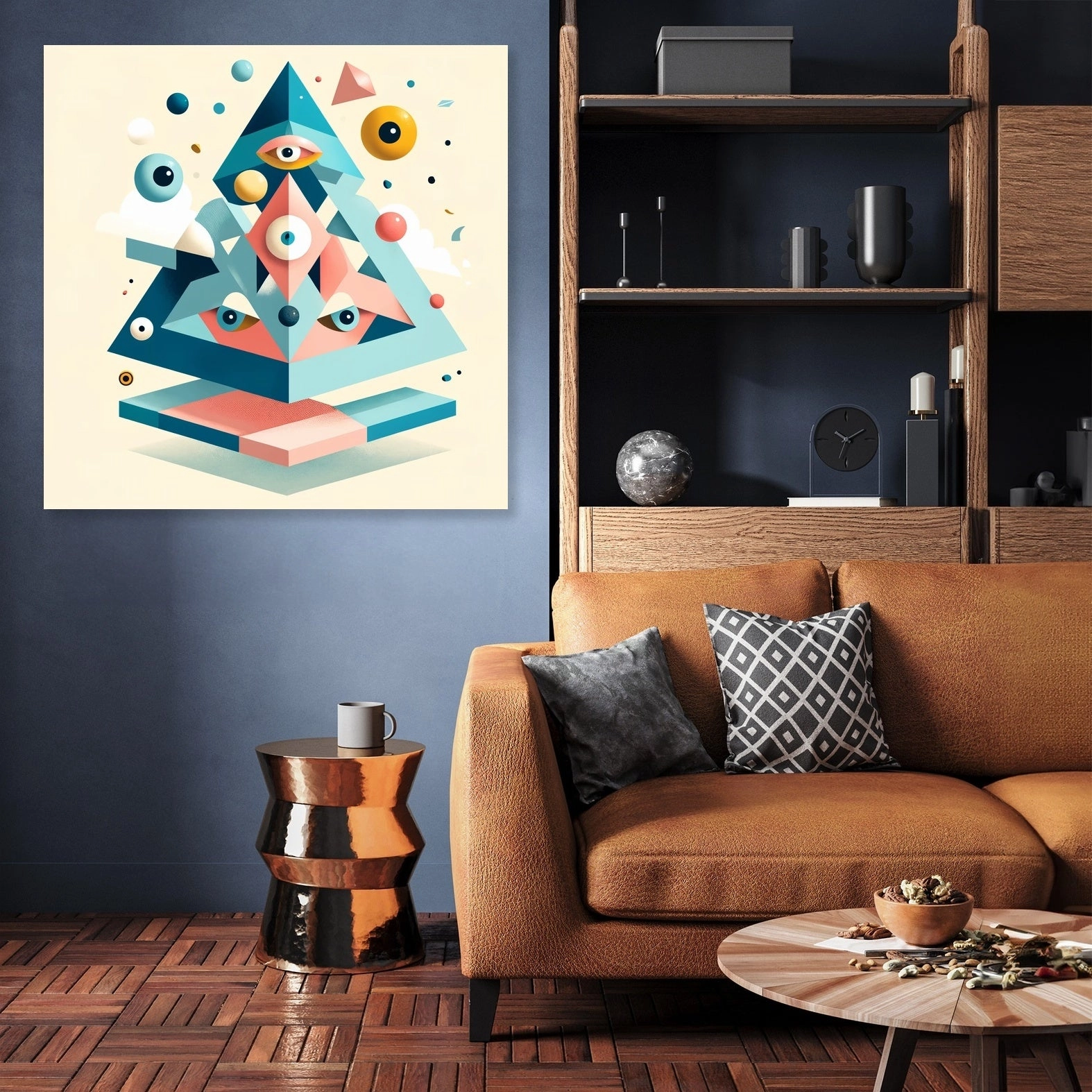 Dreamscape Pyramid Canvas