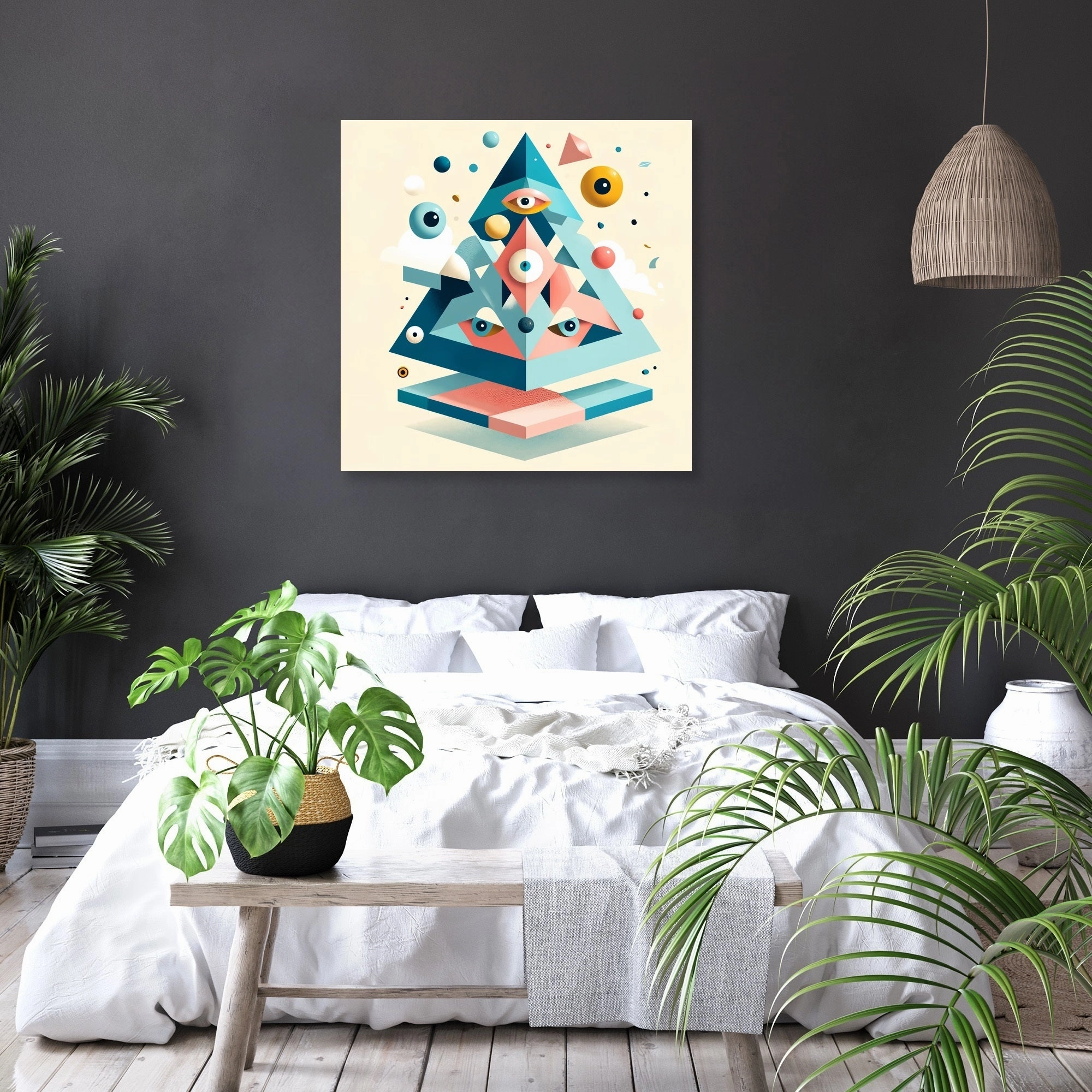 Dreamscape Pyramid Canvas