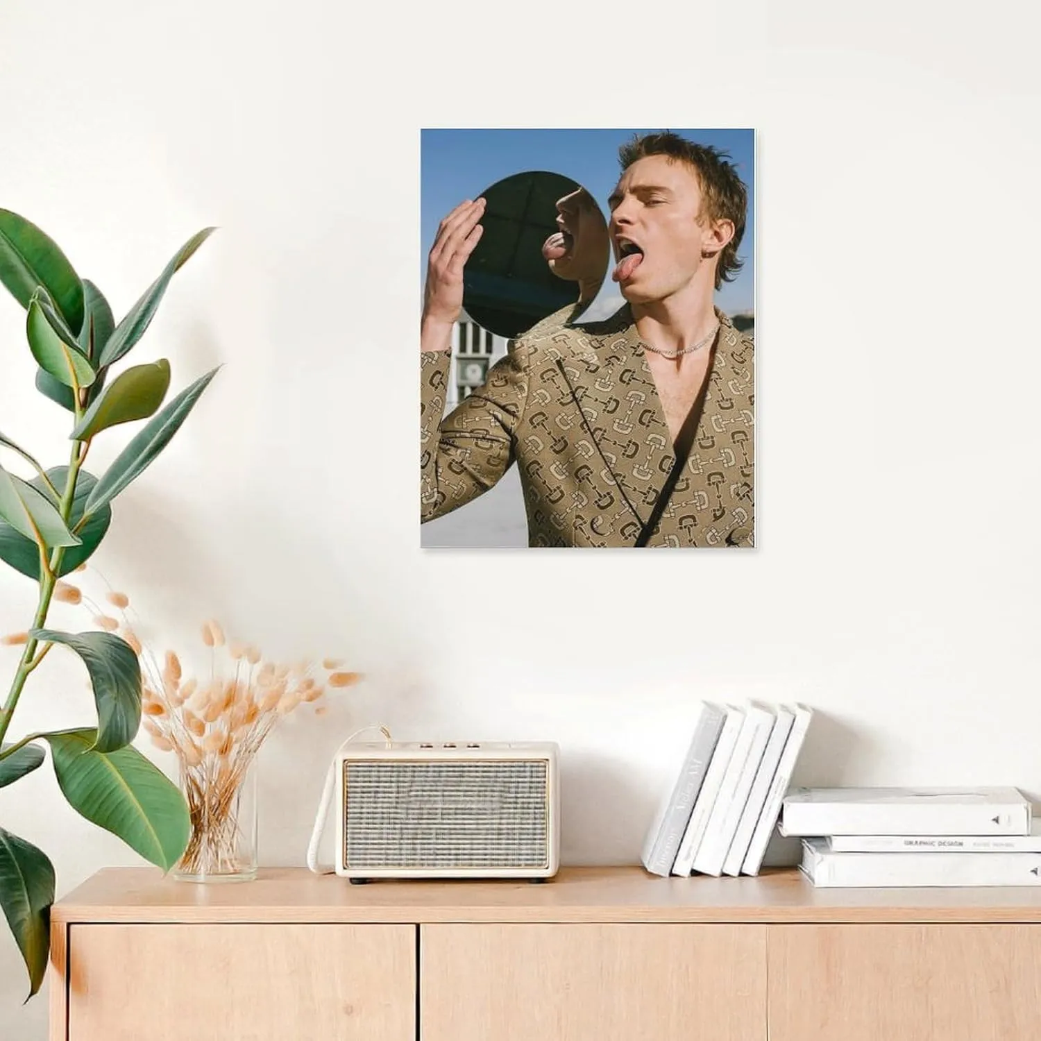 Drew Starkey Actor Ortrait Poster 2 Living Room Printing Oil Painting Interior Decoration Poster 12x16inch(30x40cm) Unframe-style